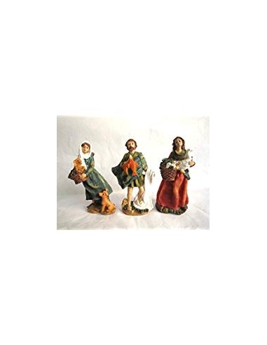 PERSONAGGI PRESEPE: vendita online SOGGETTO C/ANIMALE H14CM ASSORTITO in offerta