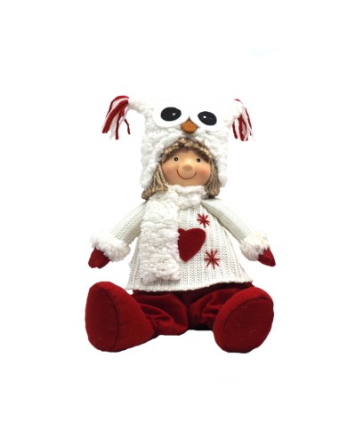 OGGETTISTICA NATALE: vendita online BAMBINO/A 17706 MAGLIA LANA C/CAPP SEDUTO in offerta