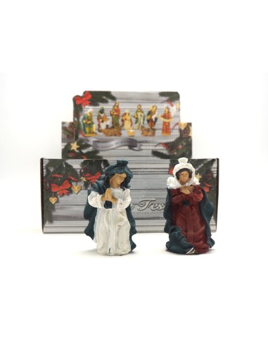 PERSONAGGI PRESEPE: vendita online MADONNA 11CM ASSORTITO in offerta