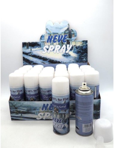 OGGETTISTICA NATALE: vendita online BOMBOLETTA NEVE SPRAY 250ML in offerta