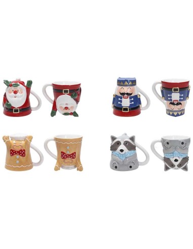 PORCELLANE: vendita online NATALE UP&DOWN MUG SAGOMATO 300CC in offerta