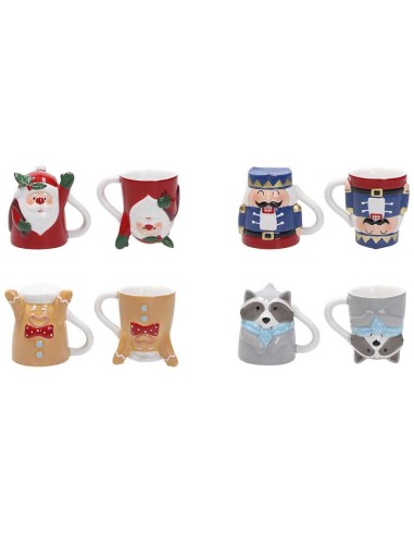 PORCELLANE: vendita online NATALE UP&DOWN TAZZA CAFFE SAGOMATA 80CC in offerta