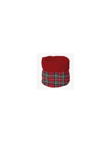 TESSILE: vendita online TEXTILE TARTAN DUBLINO CESTINO PANE TONDO in offerta