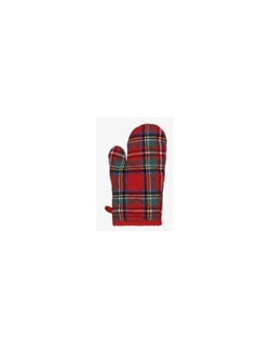 TESSILE: vendita online TEXTILE TARTAN DUBLINO GUANTO FORNO 27X17CM in offerta