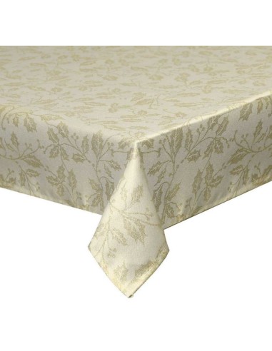 OGGETTISTICA NATALE: vendita online HOLLY GOLD TOVAGLIA 140X180CM in offerta