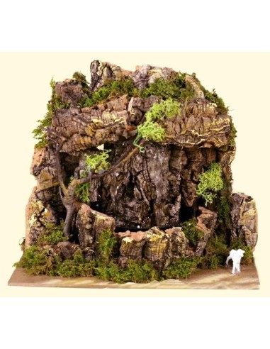 ACCESSORI PRESEPE: vendita online AMBIENTE PRESEPE CASCATA CON POMPA 20X14X17CM in offerta