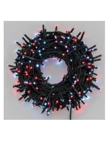 LUCI DI NATALE: vendita online Catena Luminosa 300 MiniLED Rosso/Bianco Freddo - La Magia di Natale a casa tua in offerta