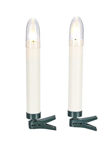 LUCI DI NATALE: vendita online S/LUM 69039 SET 10 CANDELE LED BIANCO CALDO in offerta