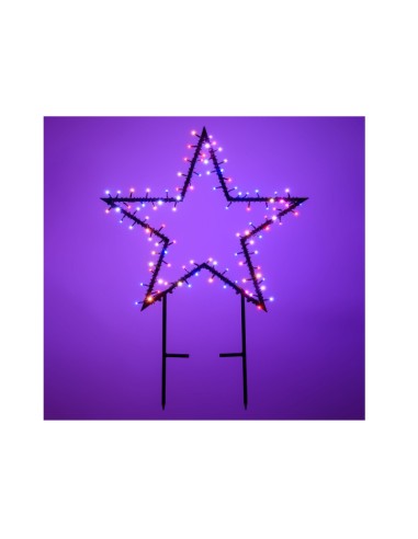 LUCI DI NATALE: vendita online STELLA 100LED MULTICOLOR 75CM in offerta