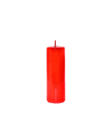 CANDELE E GIROCANDELE: vendita online CANDELA 88708 PILLAR 15CM ROSSO in offerta