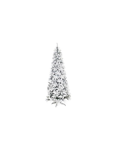 ALBERI DI NATALE: vendita online Albero di Natale "alto adige" altezza 150cm diametro 66cm innevato slim in offerta