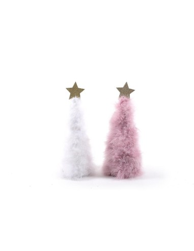 OGGETTISTICA NATALE: vendita online ALBERO 32850 FURRY 37CM ASSORT in offerta