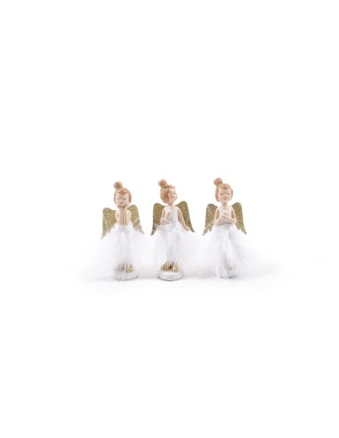 OGGETTISTICA NATALE: vendita online ANGELO 32928 BALLERINA RESINA 12CM ASSORITO in offerta