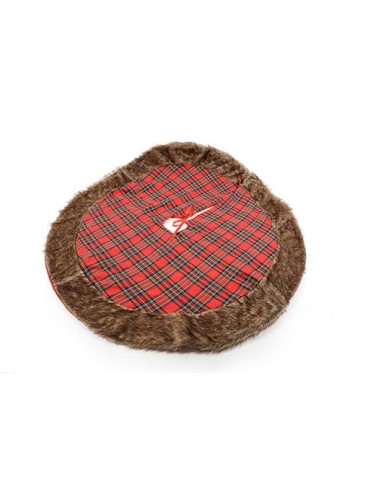 OGGETTISTICA NATALE: vendita online SOTTOALBERO TARTAN 100CM in offerta