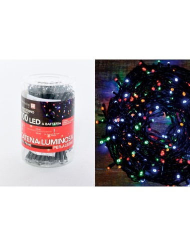 LUCI DI NATALE: vendita online Serie Luminosa Catena 100 LED Multicolor di Natale - La Magia di Natale a casa tua! in offerta