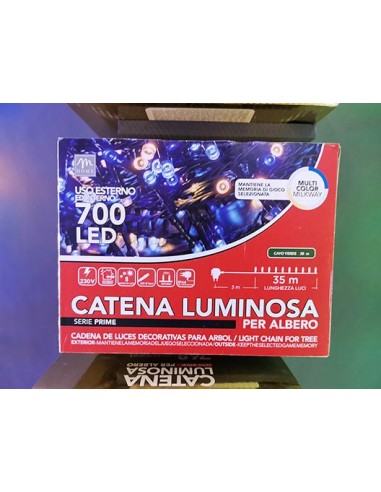 LUCI DI NATALE: vendita online S LUM 64865 PRIME 700 LED M/COLOR 8 GIOCHI 33MT in offerta