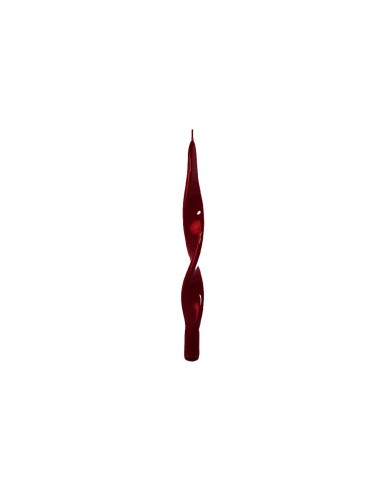 CANDELE E GIROCANDELE: vendita online CANDELA FIAMMA LUCIDA H29CM BORDEAUX in offerta