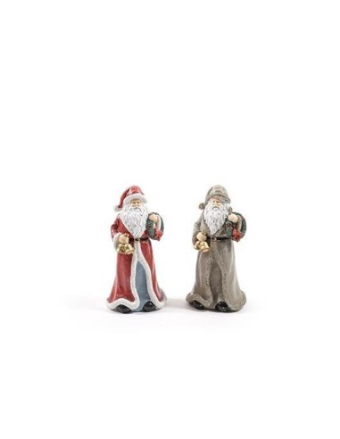 OGGETTISTICA NATALE: vendita online BABBO NATALE RESINA 12,5X9,5X25CM COLORI ASSORTITI in offerta