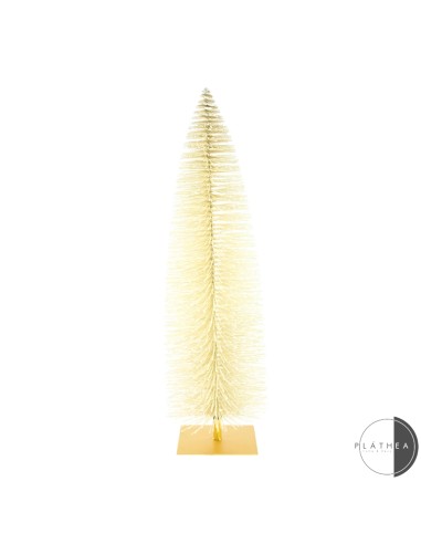 OGGETTISTICA NATALE: vendita online ALBERO AVORIO D28X80CM PVC/METALLO in offerta