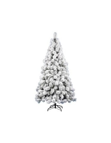 ALBERI DI NATALE: vendita online Albero di Natale "des alpes" altezza 180 cm diametro 93cm con 312 rami floccato in offerta