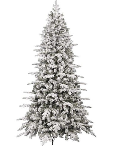 ALBERI DI NATALE: vendita online Albero di Natale "elegant" altezza 270cm floccato con rami 1752 in PE + PVC in offerta