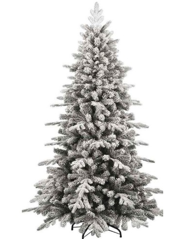 ALBERI DI NATALE: vendita online Albero di Natale "galaxy" floccato con glitter altezza 180cm diametro 101cm 706 rami in offerta