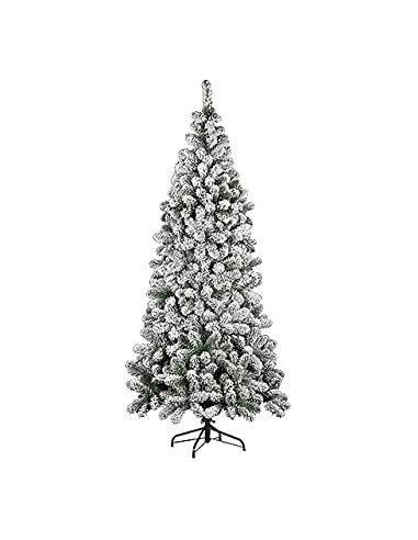 ALBERI DI NATALE: vendita online Albero di Natale "Kenya" altezza 150cm floccato con 338 rami in Metallo e PVC in offerta