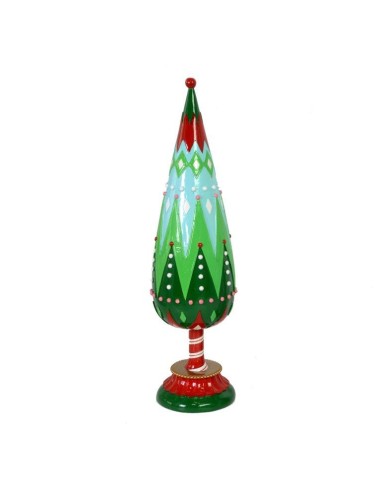 OGGETTISTICA NATALE: vendita online ALBERO RESINA VERDE 13X47CM in offerta