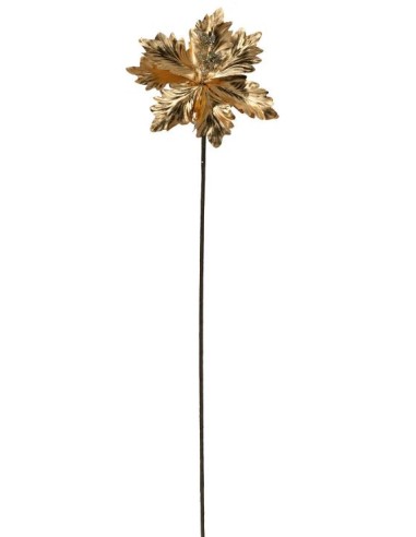 FIORI: vendita online FIORE TESSUTO ORO H50CM in offerta