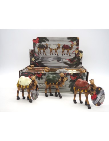 PERSONAGGI PRESEPE: vendita online CAMMELLO IN PIEDI 9X9X4CM ASSORTITO in offerta