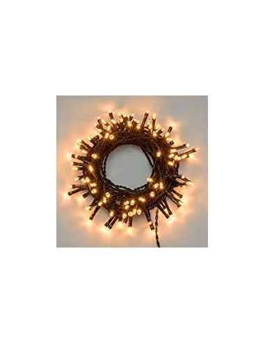 LUCI DI NATALE: vendita online CATENA LUMINOSA 40007 CATENA 100LED RAME in offerta