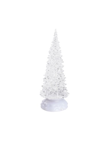 LUCI DI NATALE: vendita online ALBERO NATALE GHIACCIO ACRILICO GLITTER LED ICE BIANCO CALDO / BIANCO in offerta