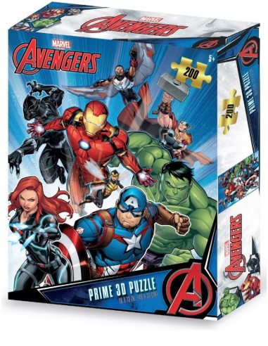 GIOCHI DI SOCIETA'E PUZZLE: vendita online AVENGERS PUA02000 PUZZLE 3D 200PZ in offerta