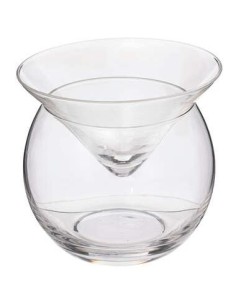 INSALATIERE E COPPE: vendita online SET COCKTAIL 194897 2 CIOTOLE CON CONO VETRO in offerta