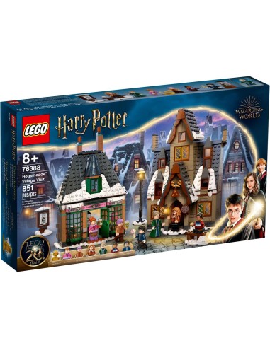 GIOCATTOLO PUBBLICIZZATO: vendita online LEGO 76388 Harry Potter Visita al Villaggio Di Hogsmeade, 2 case giocattolo, 6 minif...