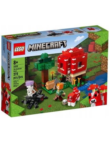 GIOCATTOLO PUBBLICIZZATO: vendita online LEGO Minecraft La Casa dei Funghi, Giocattoli per Bambini, 8+ Anni, Idea Regalo, Per...