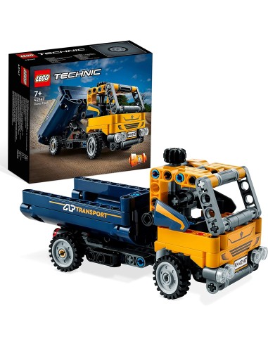 GIOCATTOLO PUBBLICIZZATO: vendita online LEGO Technic Camion Ribaltabile 42147, Set 2 in 1 con Escavatore Giocattolo, Giochi ...