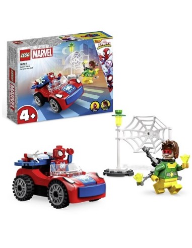 GIOCATTOLO PUBBLICIZZATO: vendita online LEGO Marvel L'Auto di Spider-Man e Doc Ock, Giocattolo con Minifigure per Bambini 4+...