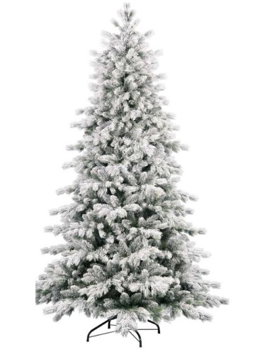 ALBERI DI NATALE: vendita online Albero di natale Floccato "Creek" 240cm in PE e PVC di alta qualità in offerta