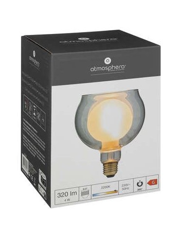 LAMPADINA LED 195345 AMBRA G125 12,5X15,5CM su Shop in Casa