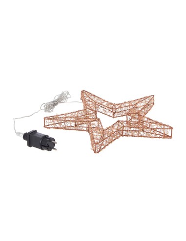 LUCI DI NATALE: vendita online Stella 3D 800 MicroLED 36x36 cm Luce Classic, Porta la Magia di Natale a Casa Tua con Illumina...