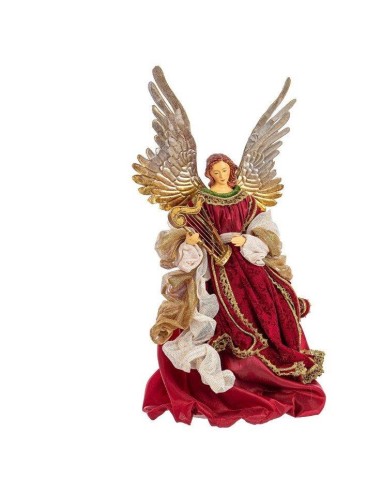 OGGETTISTICA NATALE: vendita online Angelo di Natale Raphael Stand Color 25x13x36 cm, Porta la Magia di Natale a Casa Tua con...