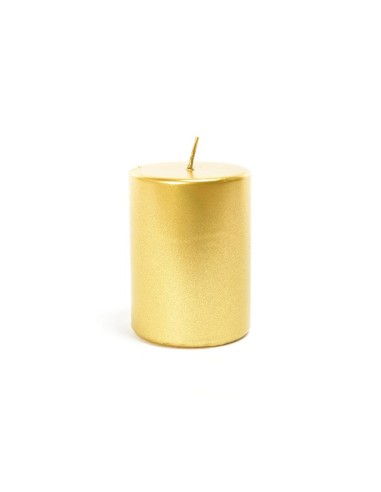 CANDELA PILLAR LUCID ORO 10X7CM su Shop in Casa