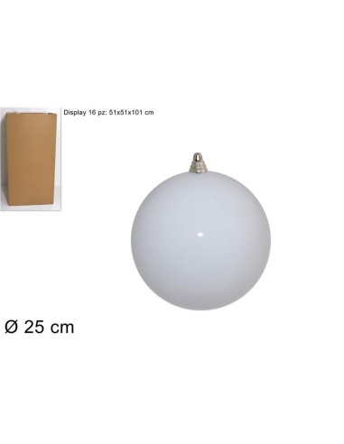 SFERA 917691 25CM LUCIDA BIANCO