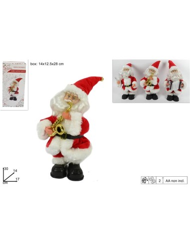 BABBO NATALE MUSICALE ASSORTITO (0600)