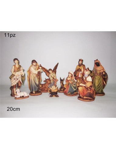 NATIVITA  SET 11 FIGURE 20CM