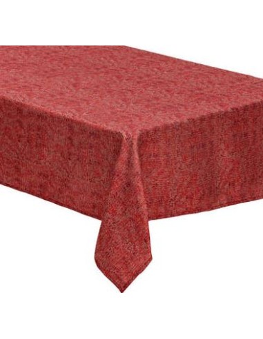 TOVAGLIA 191348 ROSSO/ORO 140X240 POLIESTERE su Shop in Casa