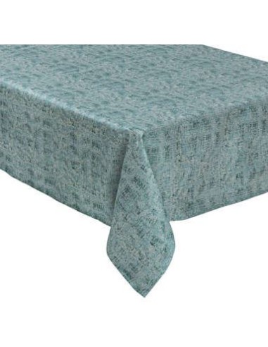 TOVAGLIA 191428 VERDE/ARGENTO 140X240 POLIESTERE su Shop in Casa