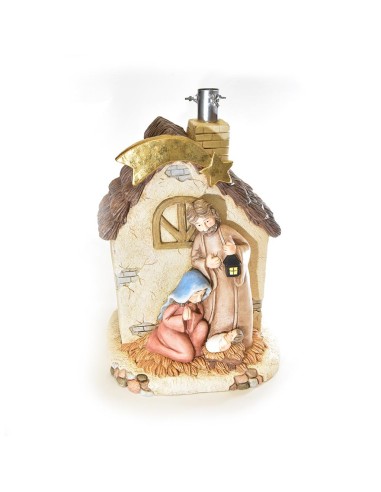 OGGETTISTICA NATALE: vendita online Base Albero di Natale Presepe in Poliresina 38,5x33x55cm - La Magia di Natale per i tuoi ...