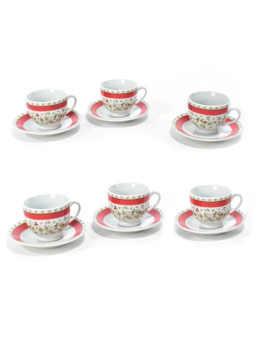 SET 6 TAZZINE 88297 90ML CON PIATTINO su Shop in Casa